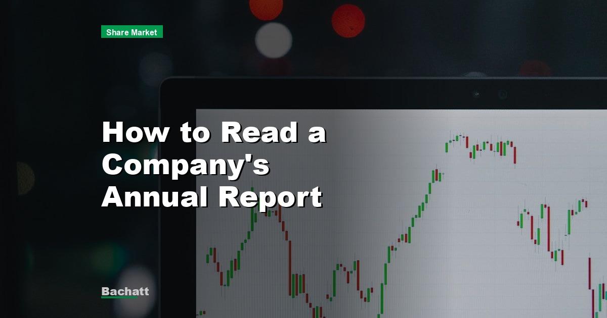 How to Read a Company’s Annual Report