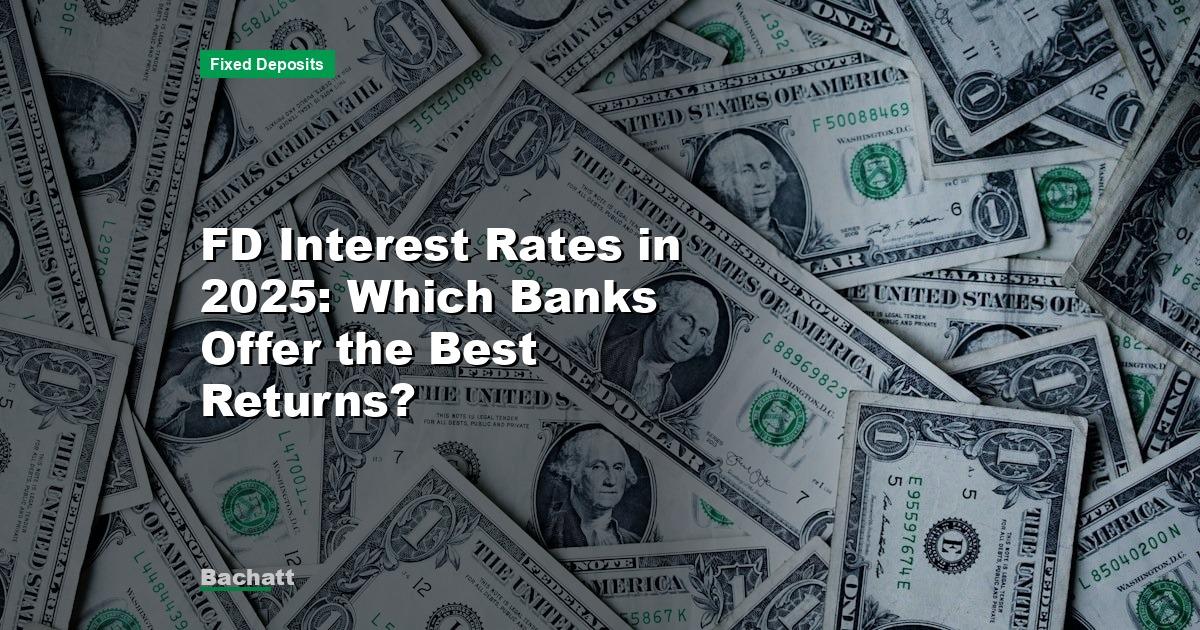 FD Interest Rates in 2025: Which Banks Offer the Best Returns?