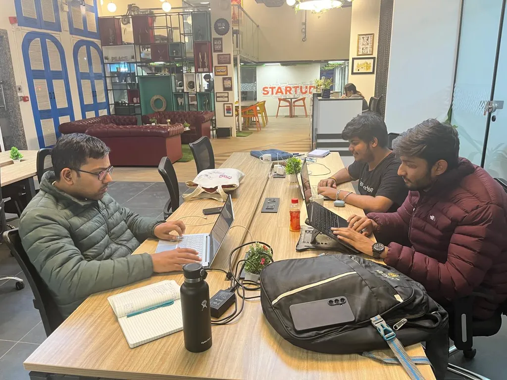 Deep in the zone. 💻